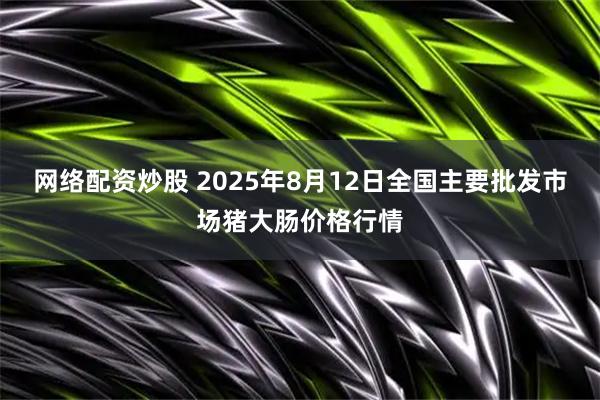 网络配资炒股 2025年8月12日全国主要批发市场猪大肠价格行情